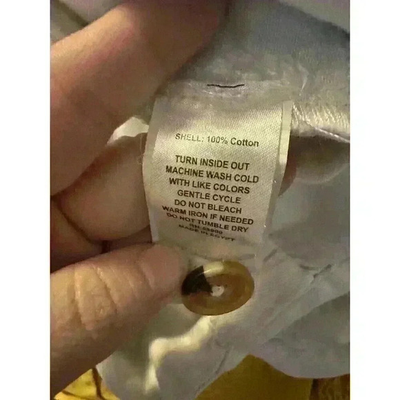 Gianni Bini Tori White Denim Short Sleeve Overall Flight Suit Button Romper XS - Picture 4 of 9